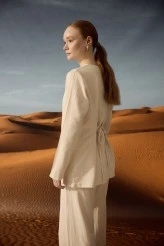 Natural Shirt with Adjustable Waist - 6