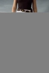 White Ruched Maxi Skirt - 6