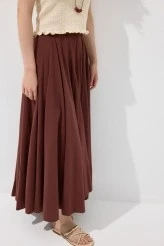 Bakır Volanlı Pamuk Etek - 6