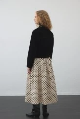 Poplin Polka Dot Skirt - 5