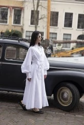 Limited Kruvaze Poplin Elbise - 2