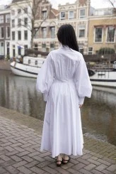 Limited Kruvaze Poplin Elbise - 5