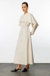 Beige Allure Maxi Dress - 3