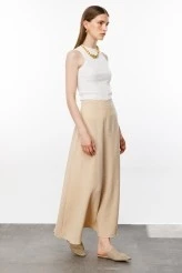 Beige Natura Skirt - 5