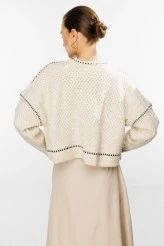 Beige Soft Knit Sweater - 6