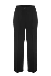 Black High Rise Flare Pant - 1