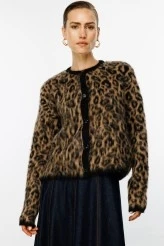 Leopard Print Cardigan - 3