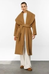 Limited Edition Tailored Coat in Camel - 4