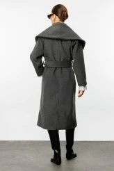 Limited Edition Tailored Coat in Dark Grey - 5