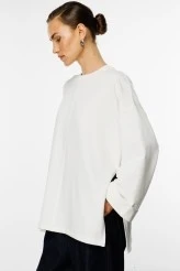 Off-White Slit Oversized Sweatshirt - 4