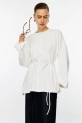 Off-White Slit Oversized Sweatshirt - 5