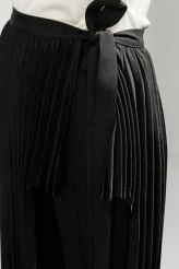 Pleated Asymmetrical Skirt - 8