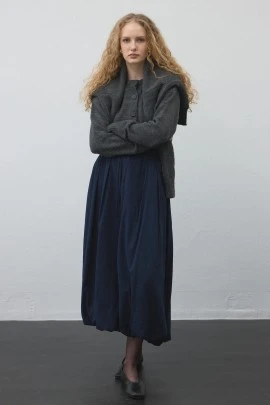 Limited Gabardin Balon Etek - KUAD