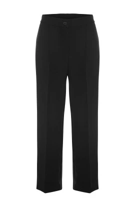 Siyah Nervürlü Pantolon - KUAD