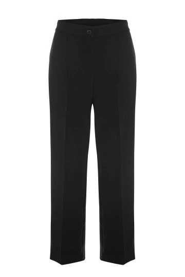 Black High Rise Flare Pant - KUAD
