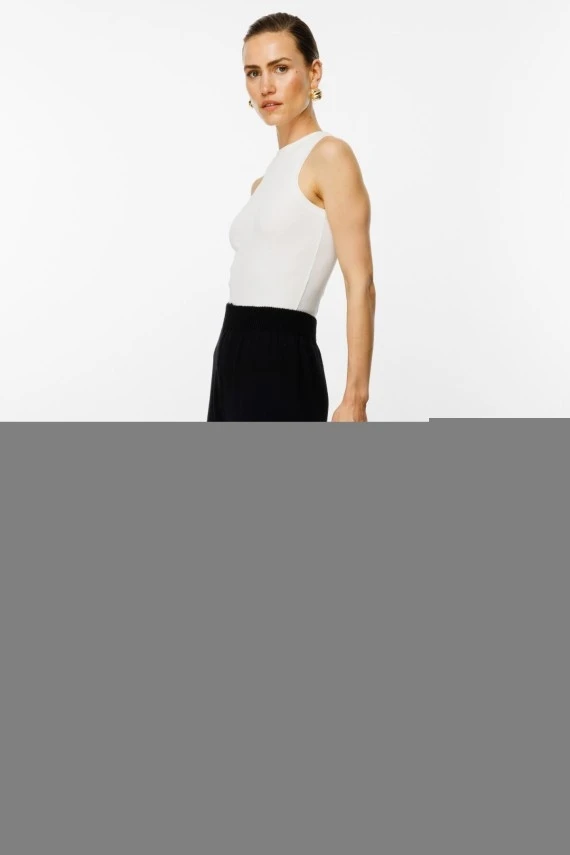 Siyah Triko Pantolon - 3