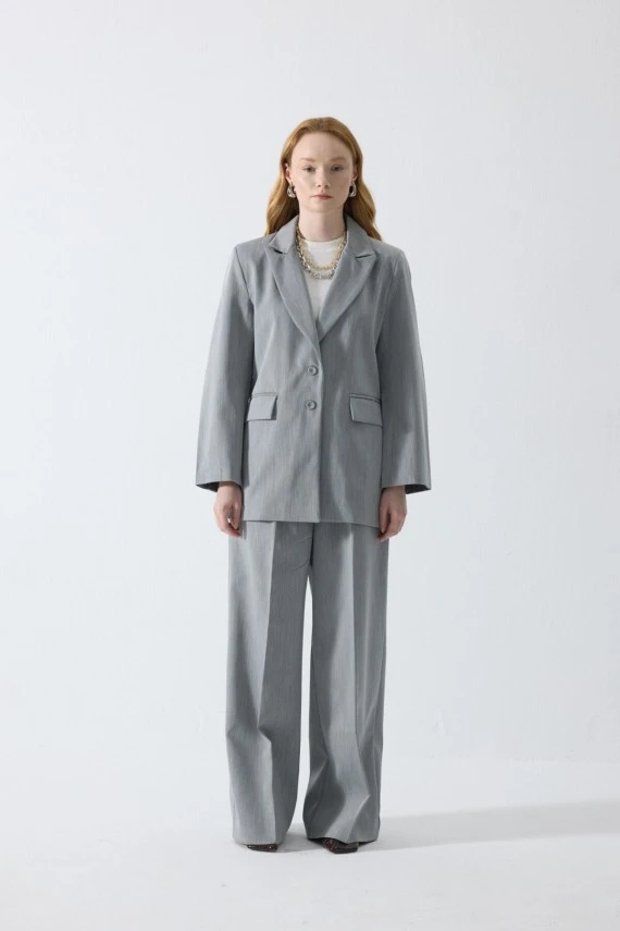 Gri Tailoring Blazer - 1