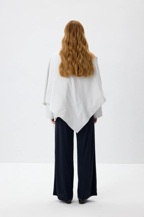 Stone Shirt with Removable Scarf - 3
