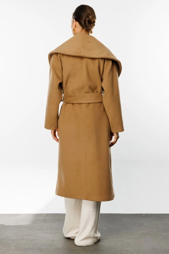 Limited Edition Tailored Coat in Camel - 6