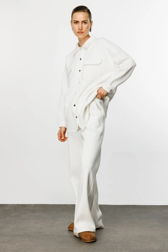 Off-White Soft Basic Twinset - 4